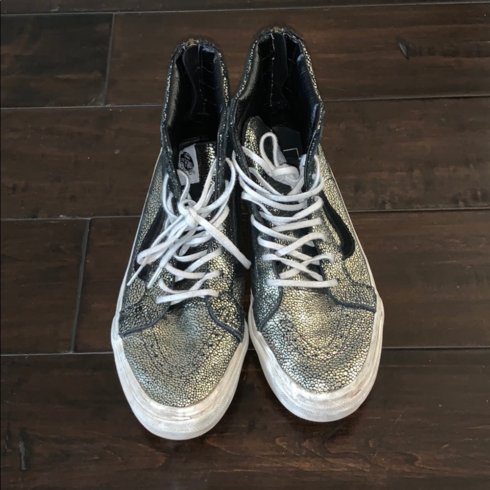 VANS metallic sneakers